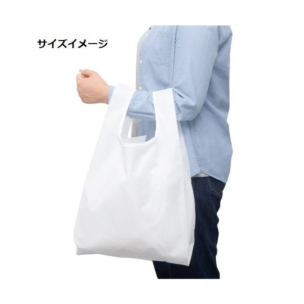エコバッグ 抗菌 レジ袋代わり マイバッグ ノベルティ クシャッと 抗菌エコバッグ Mサイズ