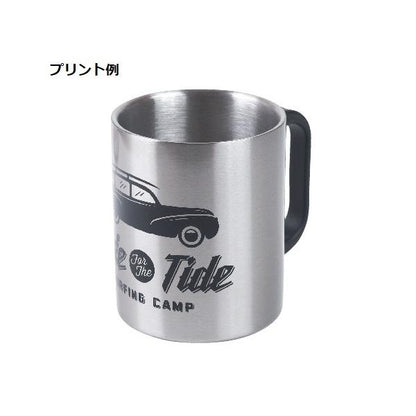 マグカップ 300ml ステンレス レーザー刻印可能 記念品 ノベルティ 小ロット ステンレスマグ