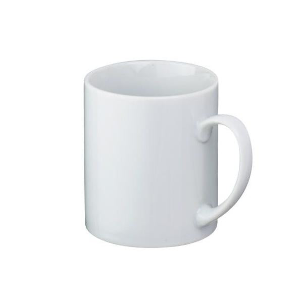 マグカップ 300ml 陶器 食器 記念品 ノベルティ 小ロット マグカップ ストレートタイプ大(300ml)