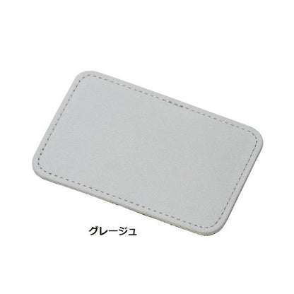 印鑑マット スタンプマット 本革 日本製 記念品 ノベルティ 小ロット 本革捺印マット