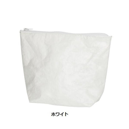 コスメポーチ 化粧ポーチ 小物入れ 耐水 おしゃれ雑貨 ノベルティ 小ロット タイベック製 ポーチ