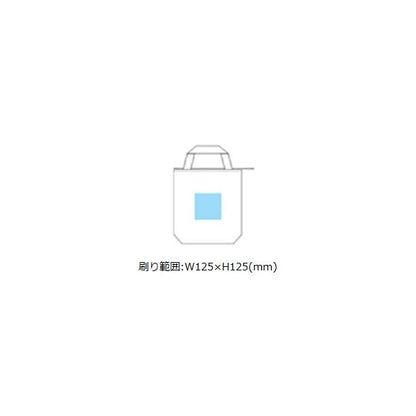 エコバッグ 丈夫な生地 レジ袋代わり 撥水 保冷温 マイバッグ ファスナー 梅雨対策 ノベルティ テントクロス折りたたみ保冷温トート
