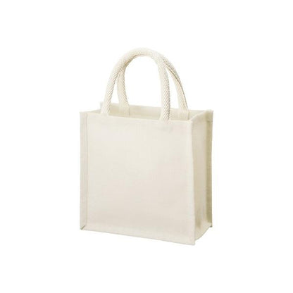 麻バッグ エコバッグ ランチバッグ マイバッグ ノベルティ 小ロット ジュートスクエアトート Sサイズ