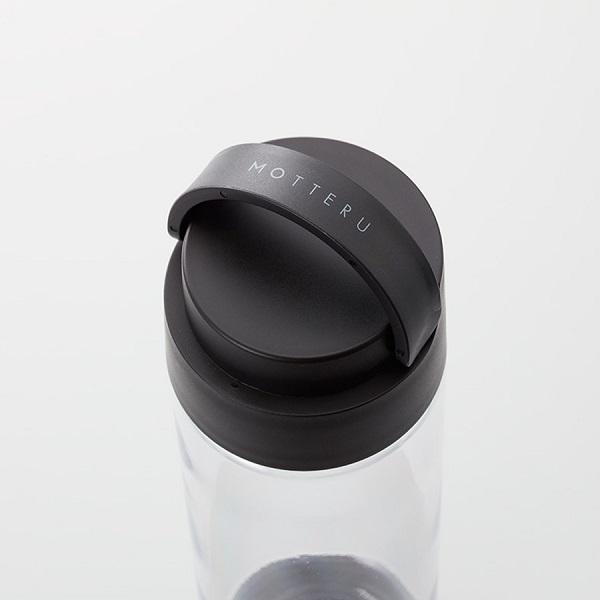 クリアボトル ハンドル付 マイボトル 水筒 550ml ノベルティ 小ロット MOTTERUハンドル付クリアボトル 550ml