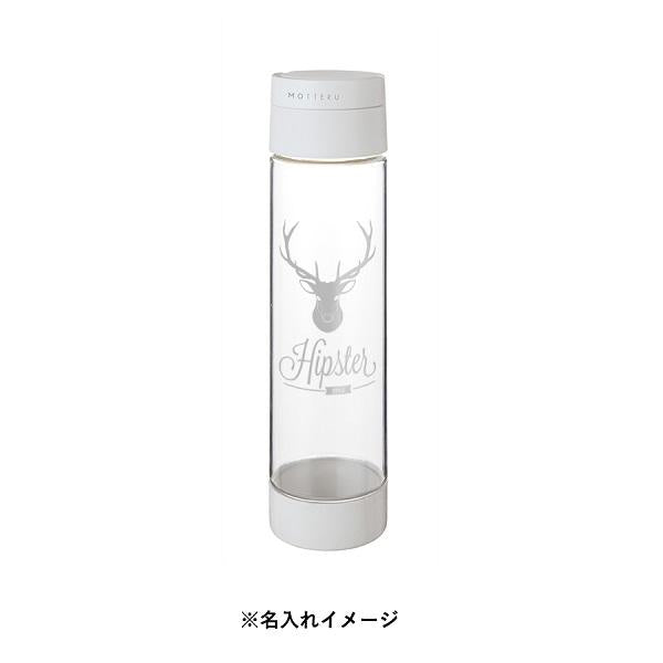 クリアボトル ハンドル付 マイボトル 水筒 550ml ノベルティ 小ロット MOTTERUハンドル付クリアボトル 550ml
