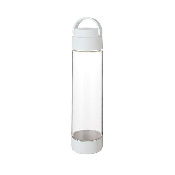クリアボトル ハンドル付 マイボトル 水筒 550ml ノベルティ 小ロット MOTTERUハンドル付クリアボトル 550ml