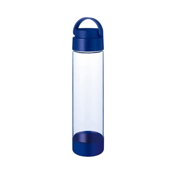 クリアボトル ハンドル付 マイボトル 水筒 550ml ノベルティ 小ロット MOTTERUハンドル付クリアボトル 550ml