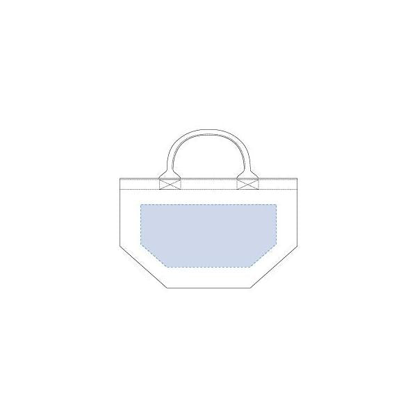 エコバッグ ミニバッグ ランチバッグ サブバッグ コットン 格安 景品 販促品 ノベルティ 小ロット 厚手キャンバスパイプハンドルトート