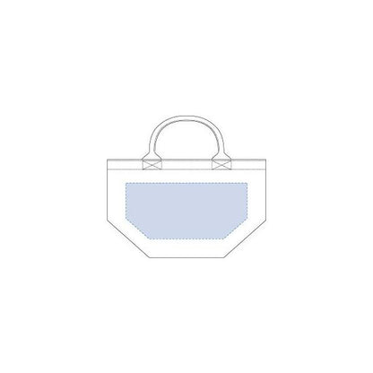 エコバッグ ミニバッグ ランチバッグ サブバッグ コットン 格安 景品 販促品 ノベルティ 小ロット 厚手キャンバスパイプハンドルトート