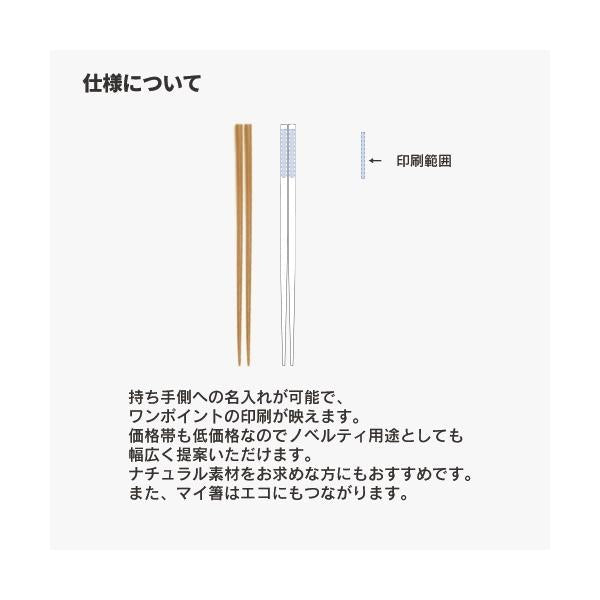 マイ箸 竹箸 天然竹 カトラリー エコグッズ 記念品 竹箸 ナチュラル