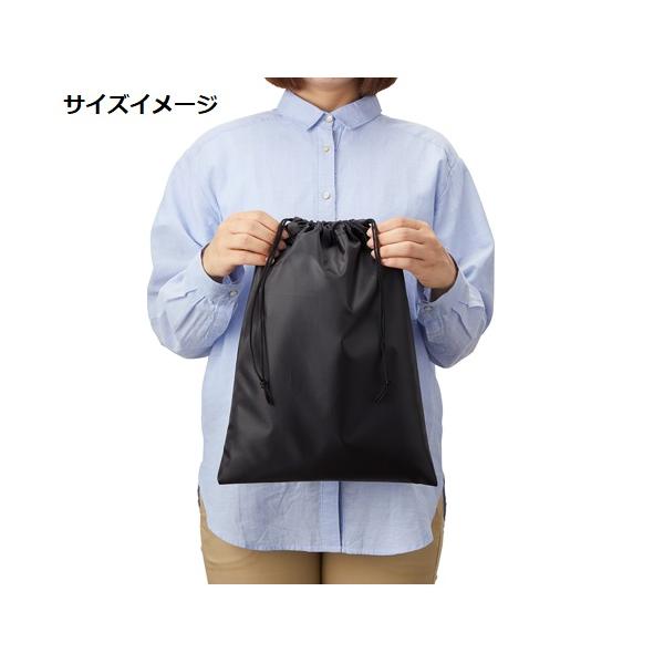 巾着 ポリエステル 小物整理 シューズバッグ ノベルティ ポリ巾着 Lサイズ
