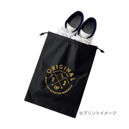 巾着 ポリエステル 小物整理 シューズバッグ ノベルティ ポリ巾着 Lサイズ