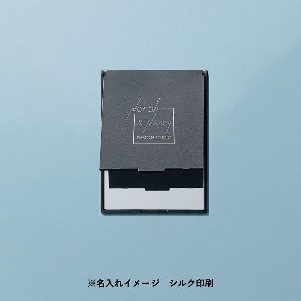 コンパクトミラー ポケットミラー 手鏡 セルフケア 記念品 ノベルティ マットスクエアミラー Sサイズ