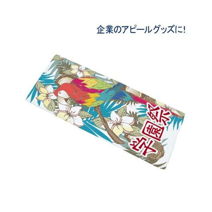 フェイスタオル 肌触りが良い フルカラー印刷対応 ノベルティ 販促 ソフトタッチフェイスタオル