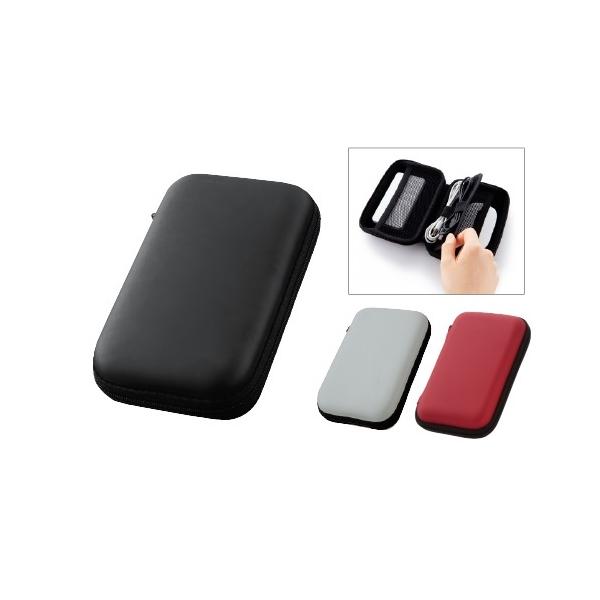 収納ケース 小物整理 モバイルグッズ 記念品 ノベルティ モバイルアクセサリーケース Mサイズ