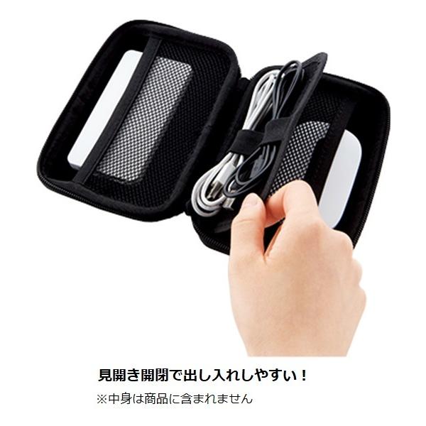 収納ケース 小物整理 モバイルグッズ 記念品 ノベルティ モバイルアクセサリーケース Mサイズ