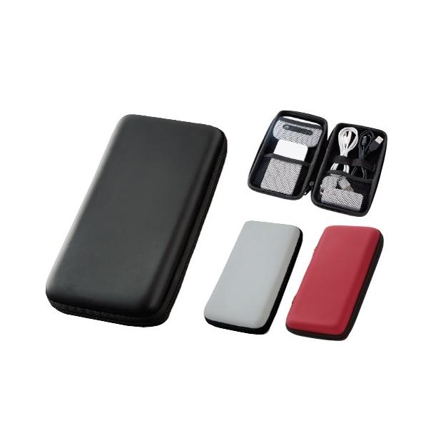 収納ケース 小物整理 モバイルグッズ ノベルティ 記念品 小ロット モバイルアクセサリーケース Lサイズ