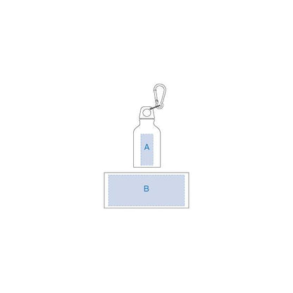 マイボトル アルミボトル 水筒 320ml フルカラー印刷対応 ノベルティ 小ロット アルミマウンテンボトル 昇華転写対応