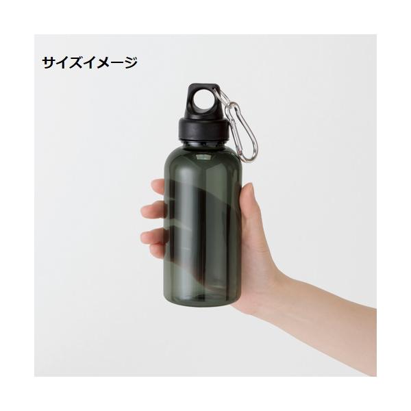 クリアボトル マイボトル 水筒 500ml カラビナ付 ノベルティ 小ロット クリアマリンボトル