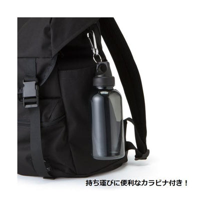 クリアボトル マイボトル 水筒 500ml カラビナ付 ノベルティ 小ロット クリアマリンボトル