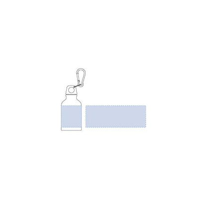 マイボトル アルミボトル 水筒 320ml カラビナ付 ノベルティ 小ロット アルミマウンテンボトル