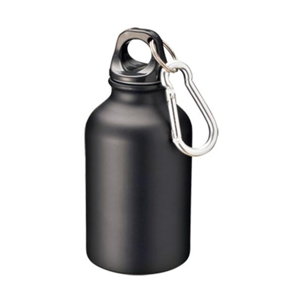 マイボトル アルミボトル 水筒 320ml カラビナ付 ノベルティ 小ロット アルミマウンテンボトル