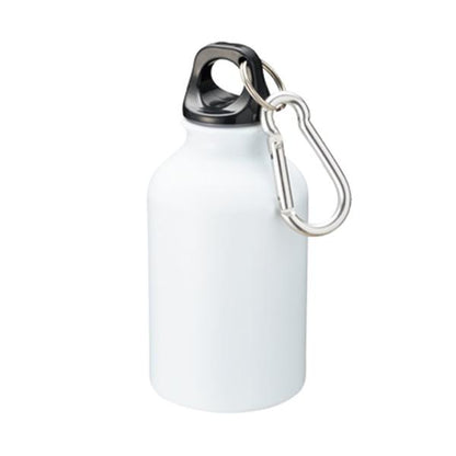 マイボトル アルミボトル 水筒 320ml カラビナ付 ノベルティ 小ロット アルミマウンテンボトル
