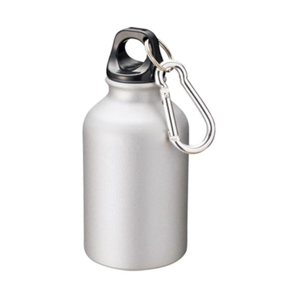 マイボトル アルミボトル 水筒 320ml カラビナ付 ノベルティ 小ロット アルミマウンテンボトル