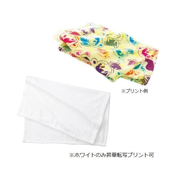 ブランケット ひざ掛け フルカラー印刷対応 あったかグッズ ノベルティ 小ロット ソフトタッチブランケット Mサイズ