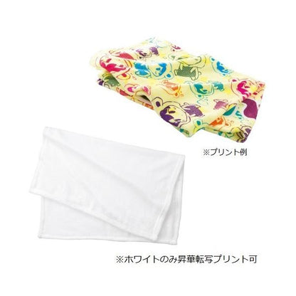 ブランケット ひざ掛け フルカラー印刷対応 あったかグッズ ノベルティ 小ロット ソフトタッチブランケット Mサイズ