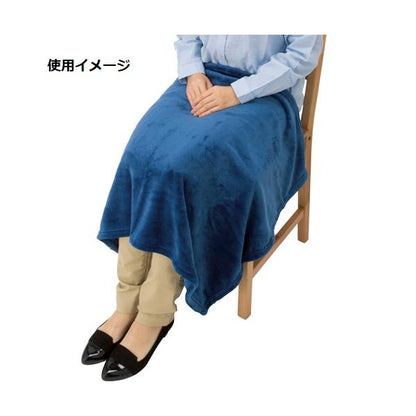 ブランケット ひざ掛け フルカラー印刷対応 あったかグッズ ノベルティ 小ロット ソフトタッチブランケット Mサイズ