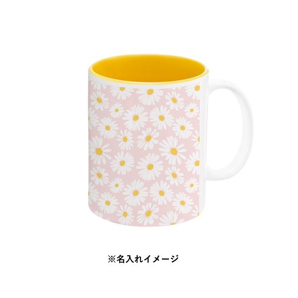 マグカップ 310ml 陶器 バイカラー 食器 かわいい雑貨 ノベルティ 小ロット 陶器マグストレート バイカラー