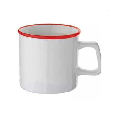 マグカップ 270ml 陶器 かわいい雑貨 ノベルティ 小ロット 陶器マグストレート ラウンドリップ