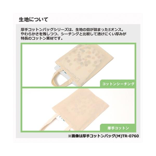 エコバッグ コットン 肩掛け サブバッグ マイバッグ ノベルティ 厚手コットンバッグ Lサイズ ナチュラル