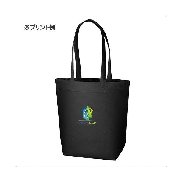 エコバッグ 縦型 肩掛け コットン 買い物バッグ マイバッグ ノベルティ 小ロット キャンバスベルトライントート