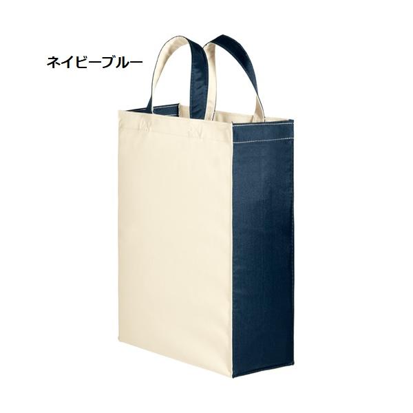 エコバッグ ポリエステル 縦型 マチ付 イベントバッグ 展示会バッグ ノベルティ ユーティリティバッグコンビ Ｍサイズ