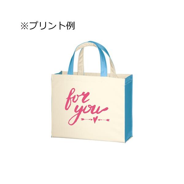 エコバッグ ポリエステル 横型 マチ付 ミニバッグ ランチバッグ ノベルティ ユーティリティバッグコンビ Sサイズ ワイド