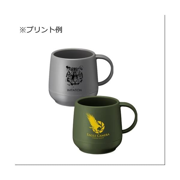 マグカップ カフェマグ プラサーモマグ 缶ホルダー 食器 記念品 ノベルティ 小ロット プラサーモカフェマグ