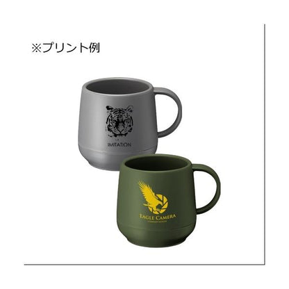 マグカップ カフェマグ プラサーモマグ 缶ホルダー 食器 記念品 ノベルティ 小ロット プラサーモカフェマグ