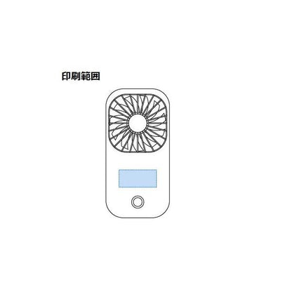 ハンディファン ミニ扇風機 熱中症対策 猛暑対策 ノベルティ 小ロット 涼感グッズ ポータブル＆スタンドファン
