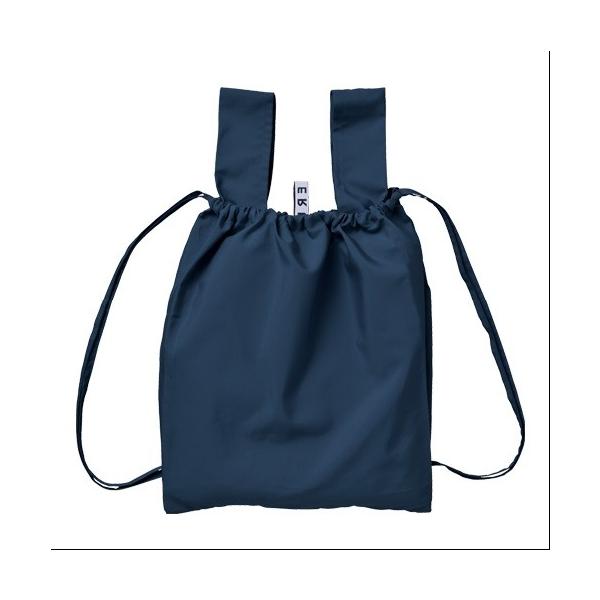 エコバッグ リュック 巾着バッグ コンパクトにまとまる ノベルティ 記念品 小ロット クルリト デイリーリュックバッグ