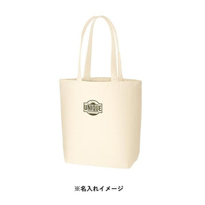 エコバッグ コットン 10オンス マイバッグ 買い物バッグ ノベルティ 小ロット キャンバスデイリートート MLサイズ ナチュラル