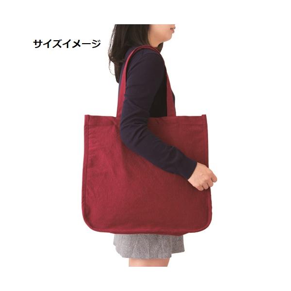エコバッグ 大容量 横型 コットン 丈夫な生地 マイバッグ 格安 景品 販促品 ノベルティ 小ロット ウォッシュキャンバス ホリデートート Lサイズ