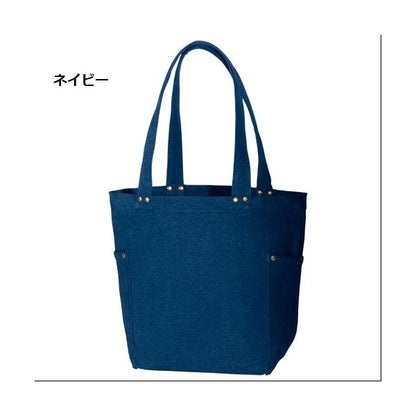 エコバッグ 肩掛け 丈夫な生地 コットン マイバッグ 記念品 ノベルティ 小ロット ウォッシュキャンバス マルチスタッズトート Mサイズ