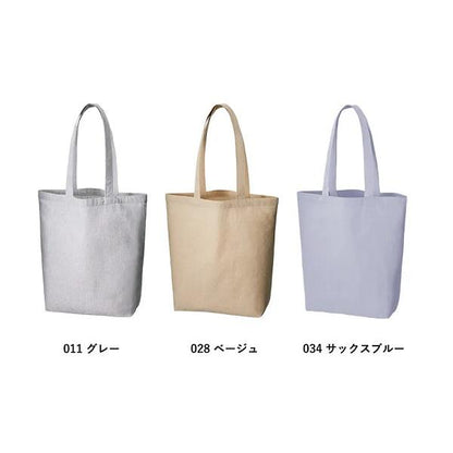 エコバッグ マチあり エコ素材 リサイクルコットン マイバッグ 買い物バッグ ノベルティ シャンブリック マチ付トート Mサイズ