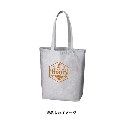 エコバッグ マチあり エコ素材 リサイクルコットン マイバッグ 買い物バッグ ノベルティ シャンブリック マチ付トート Mサイズ