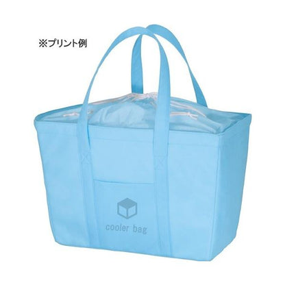レジカゴバッグ 保冷 エコバッグ かごバッグ 買い物バッグ ノベルティ 小ロット 不織布保冷レジカゴトート