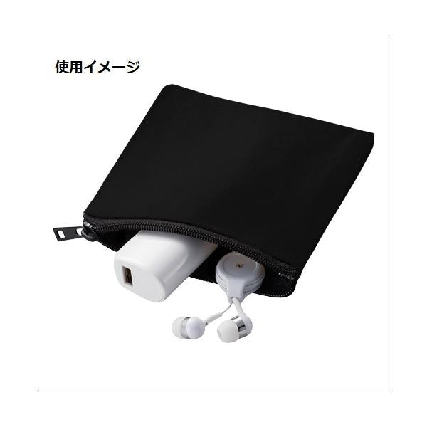 コスメポーチ 小物入れ コットン かわいい雑貨 ライトキャンバスフラットポーチ SSサイズ