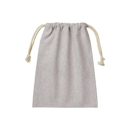 巾着 エコ素材 リサイクルコットン 小物入れ 記念品 シャンブリック巾着 Mサイズ