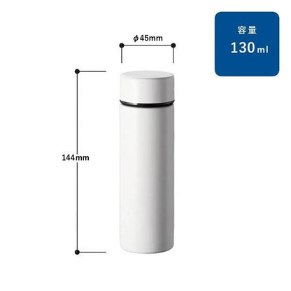 サーモボトル 保冷温ボトル マイボトル 130ml ポケットサイズ 水筒 記念品 ノベルティ ポケットサーモボトル 130ml